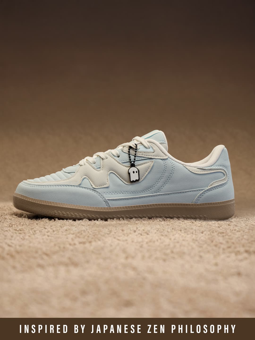 Women's Blue Casual Low-Top Polyurethane Sneakers