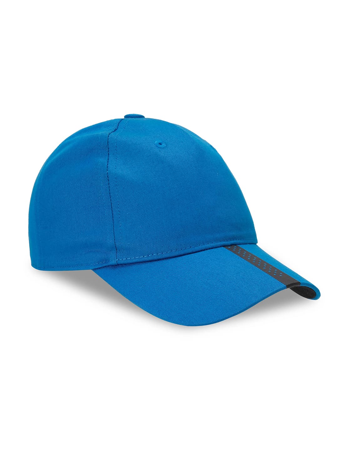 Unisex Blue Casual Solid Teamliga Contrast Visor Football Cap