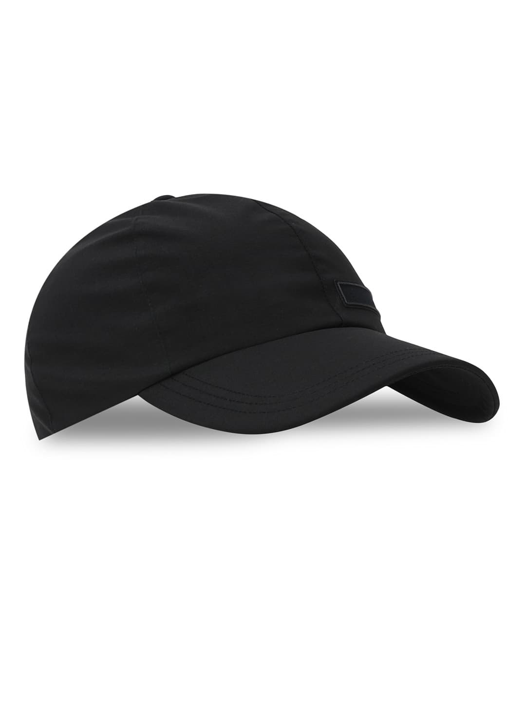 Unisex Black Casual Solid Dad Cap