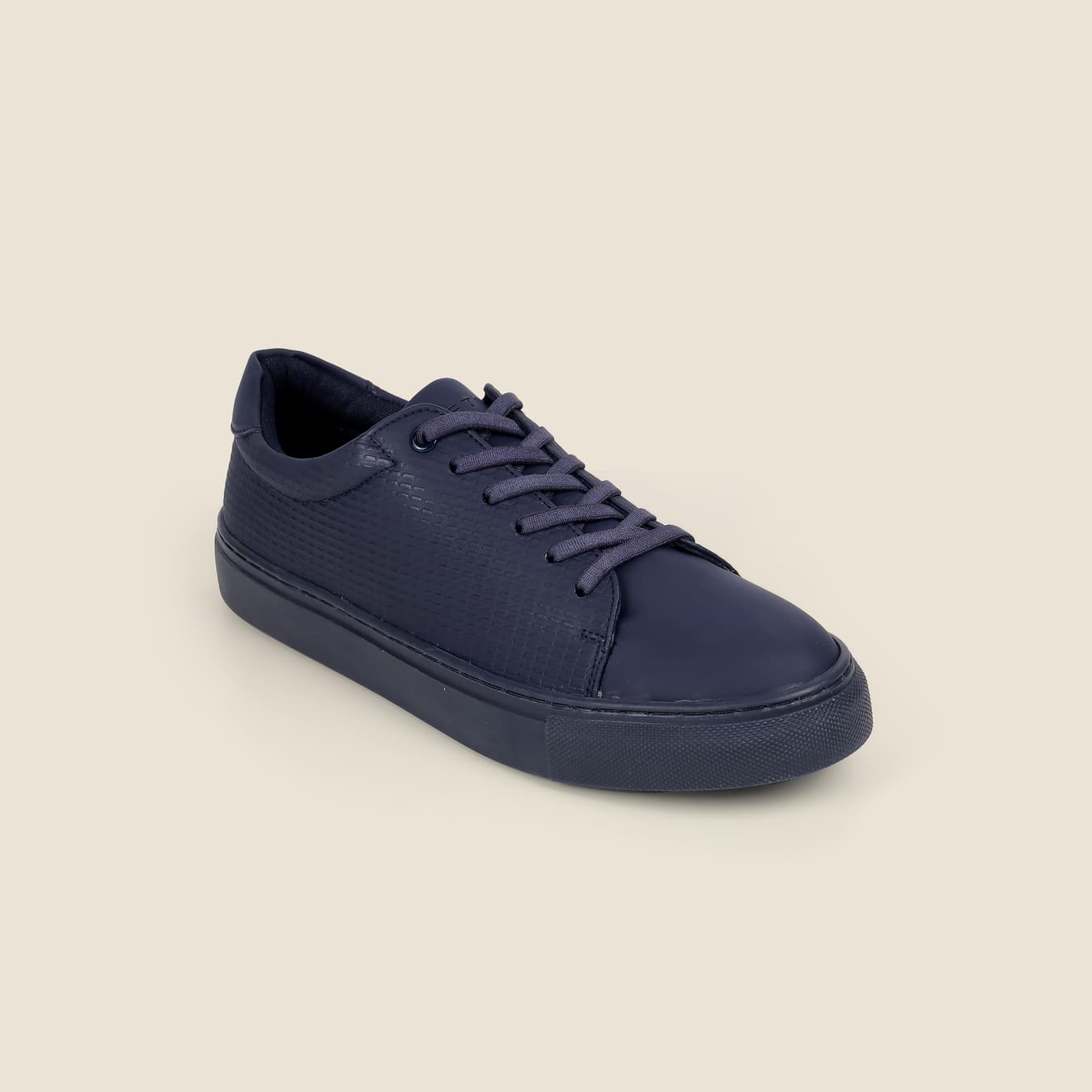 Women's Blue Casual Round Toe Synthetic Sneakers