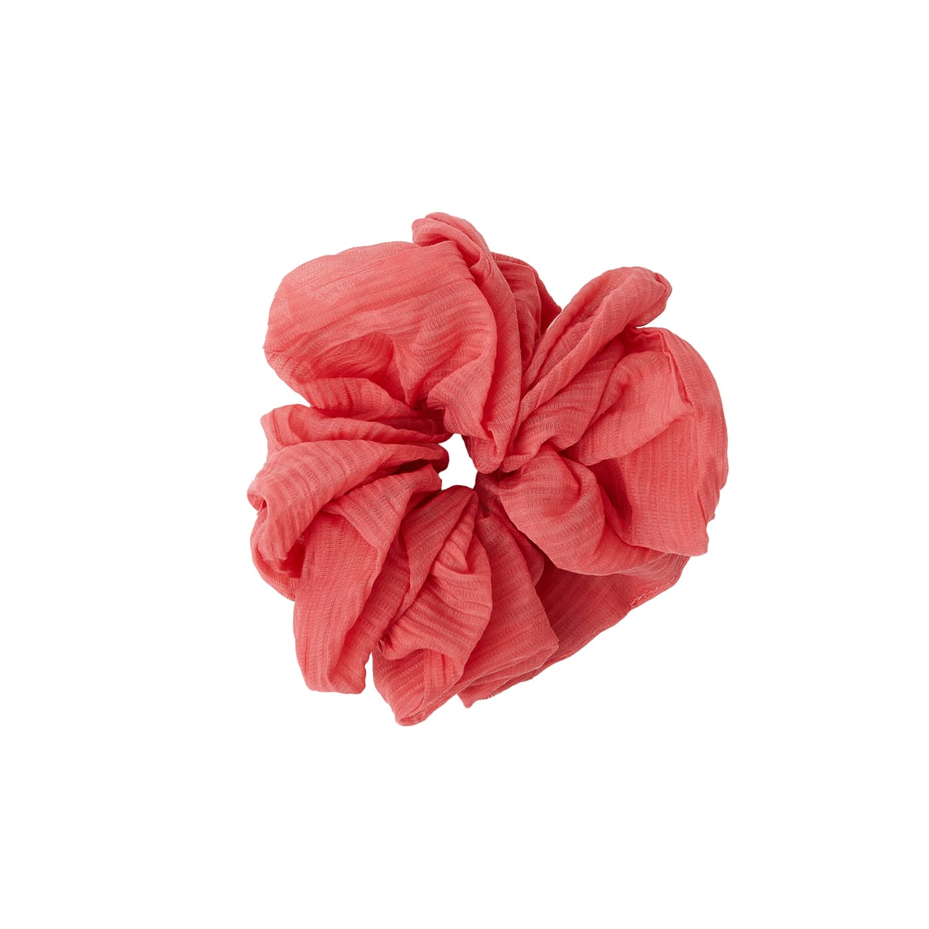 Women's Pink Oversized Hair Scrunchie