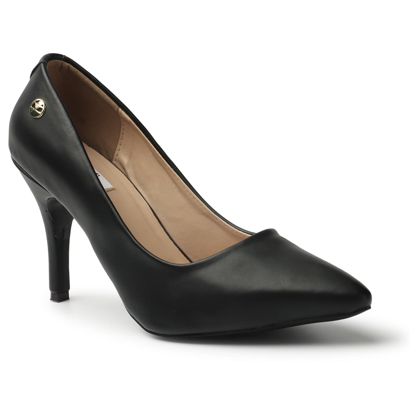 Women's Black Pointed Toe Pumps with Stiletto Heel Pump