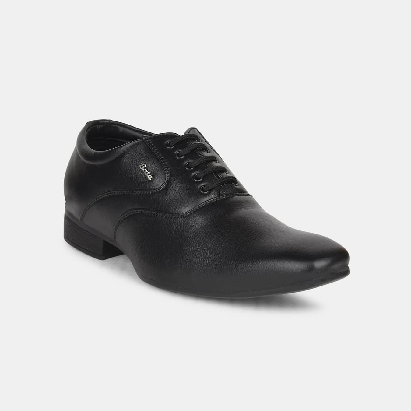 Men's Black Formal Synthetic Formal Oxford Shoes