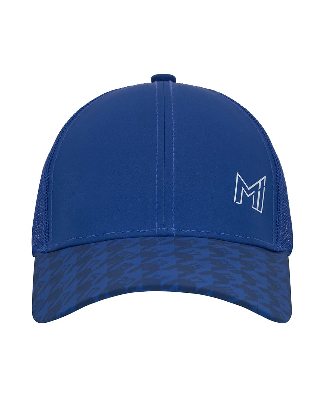 Unisex Blue Printed Snap MI AOP Merch Cap
