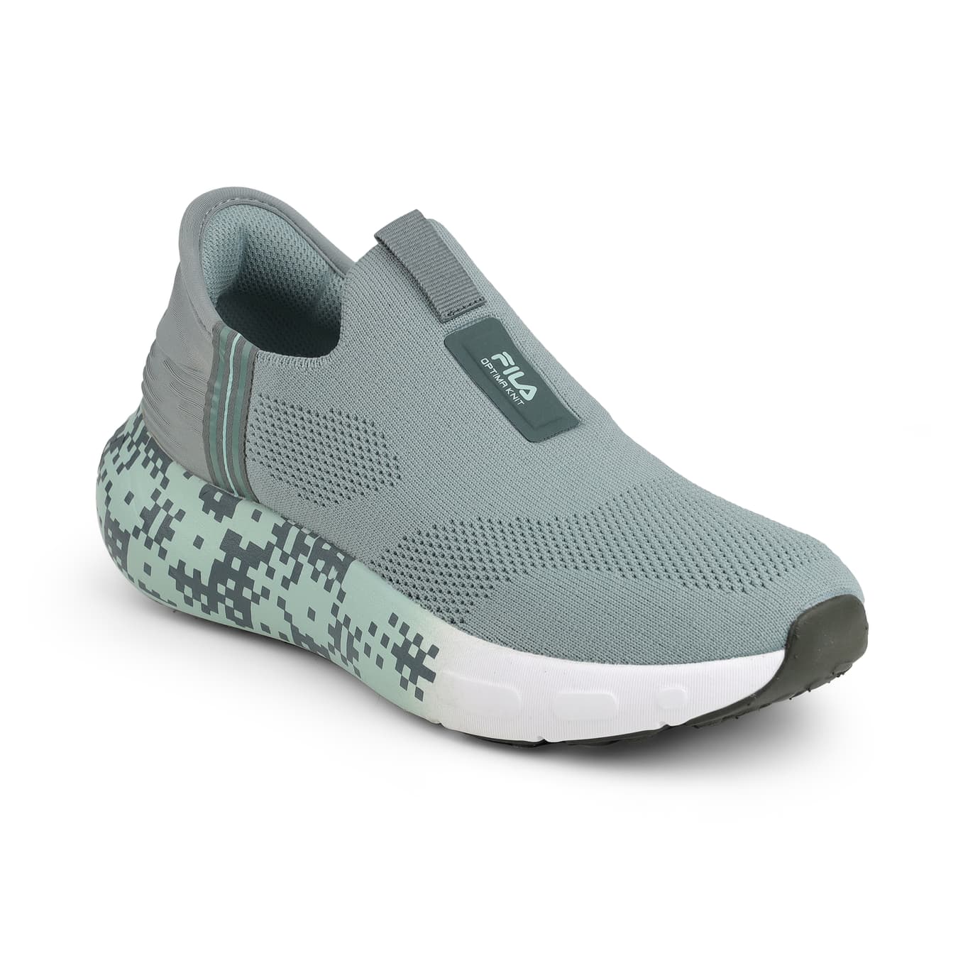Women's Green Casual Round Toe Low Top Sneakers