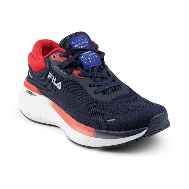 Men's Blue Sports Lace-Up Low-Top Walking Shoes