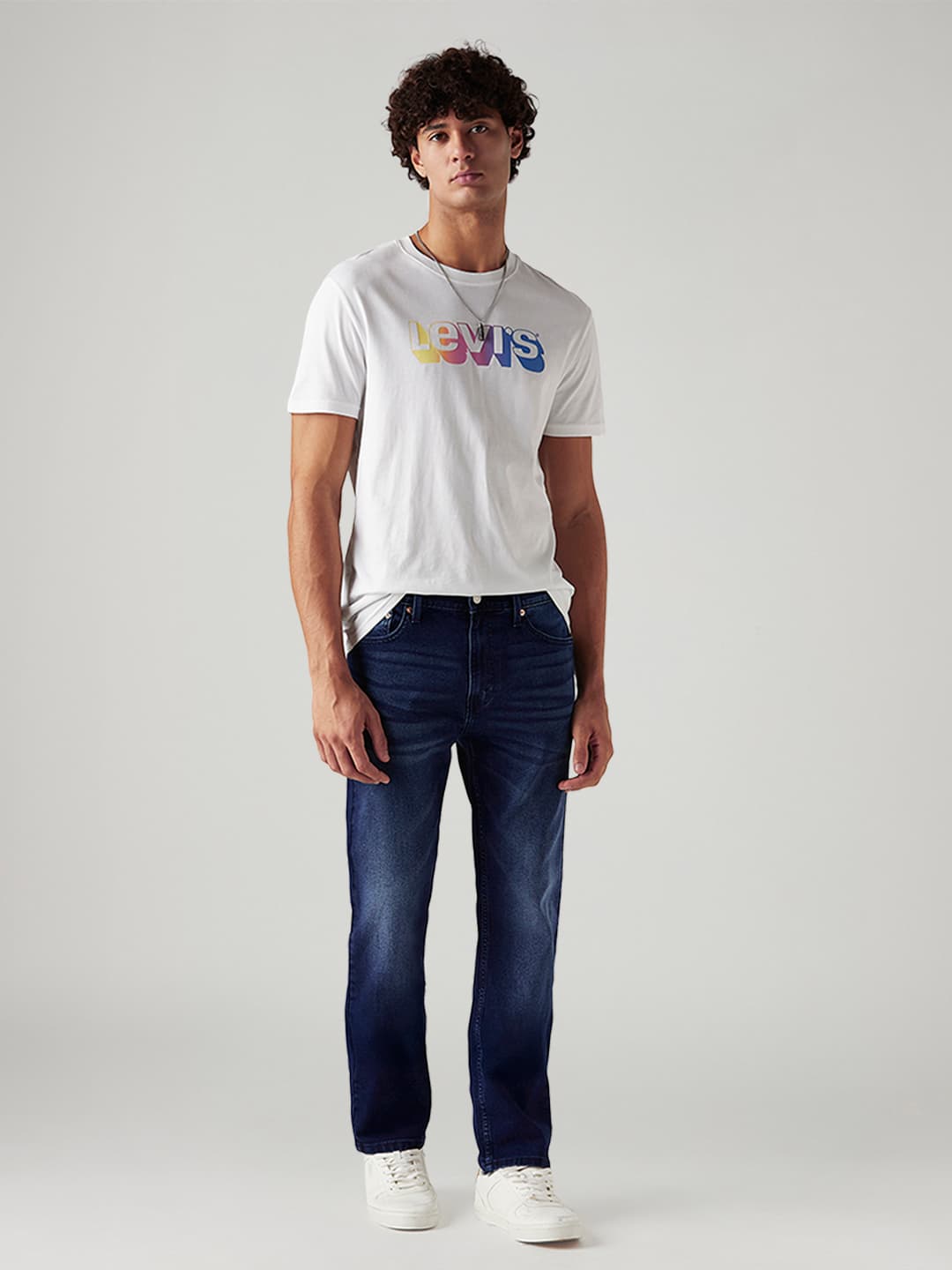 Men's Blue Casual Solid Mid Rise Jeans