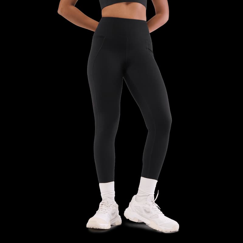 Women's Regular Black Casual Solid Slim Fit Elasticated Leggings