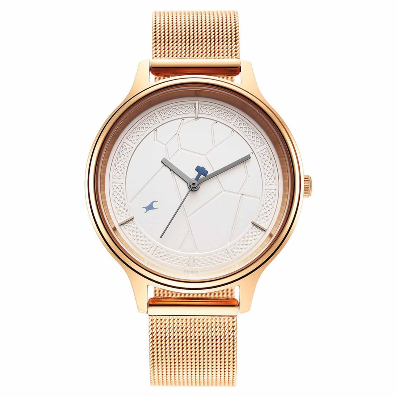 Women's Gold Casual Analog Watch - NT6269WM01
