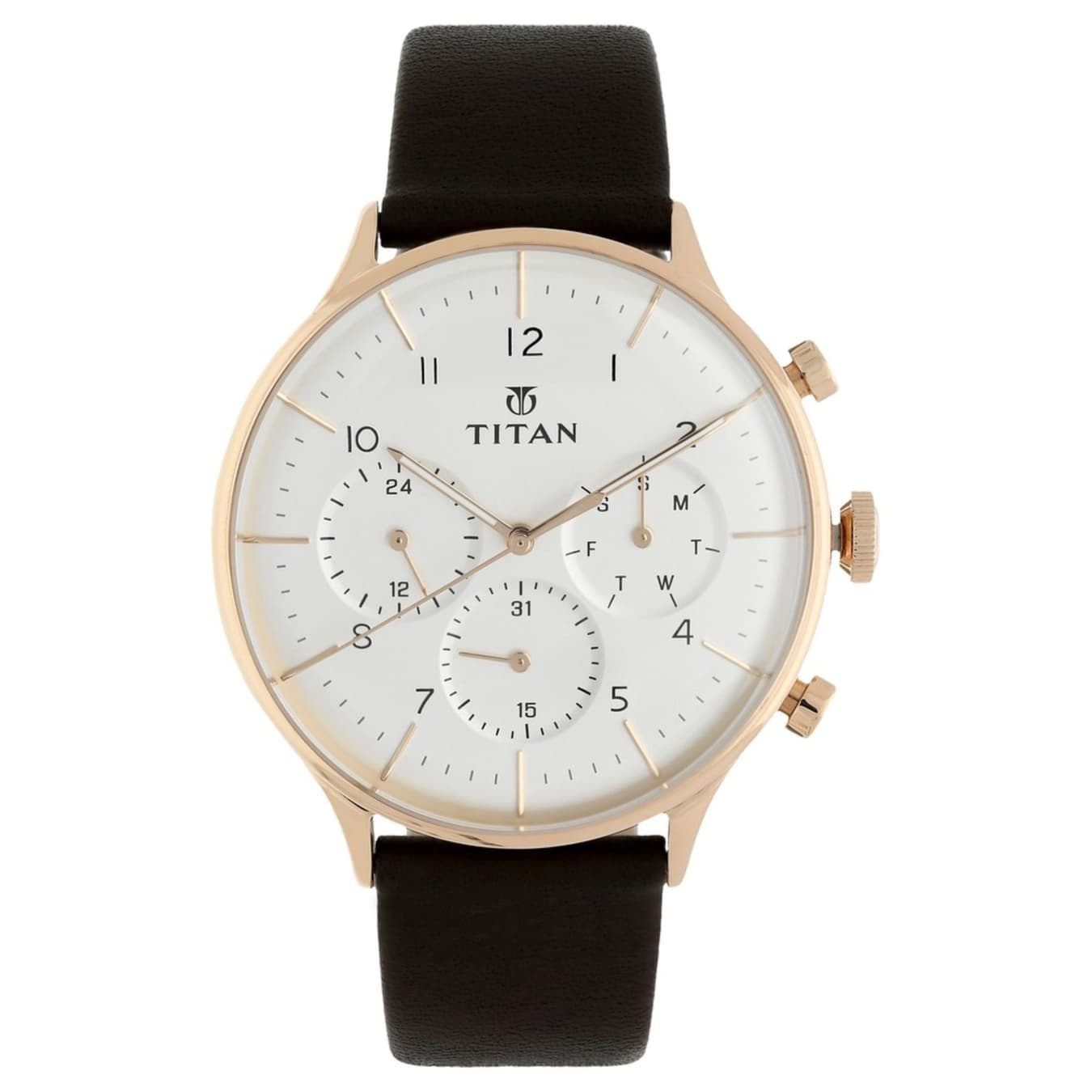 Men's White Casual Chronograph Watch - NU90102WL01
