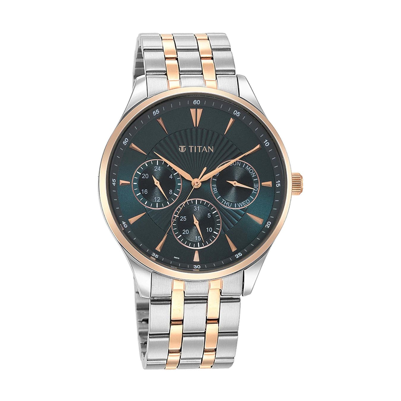 Men's Green Casual Chronograph Watch - NU90127KM02