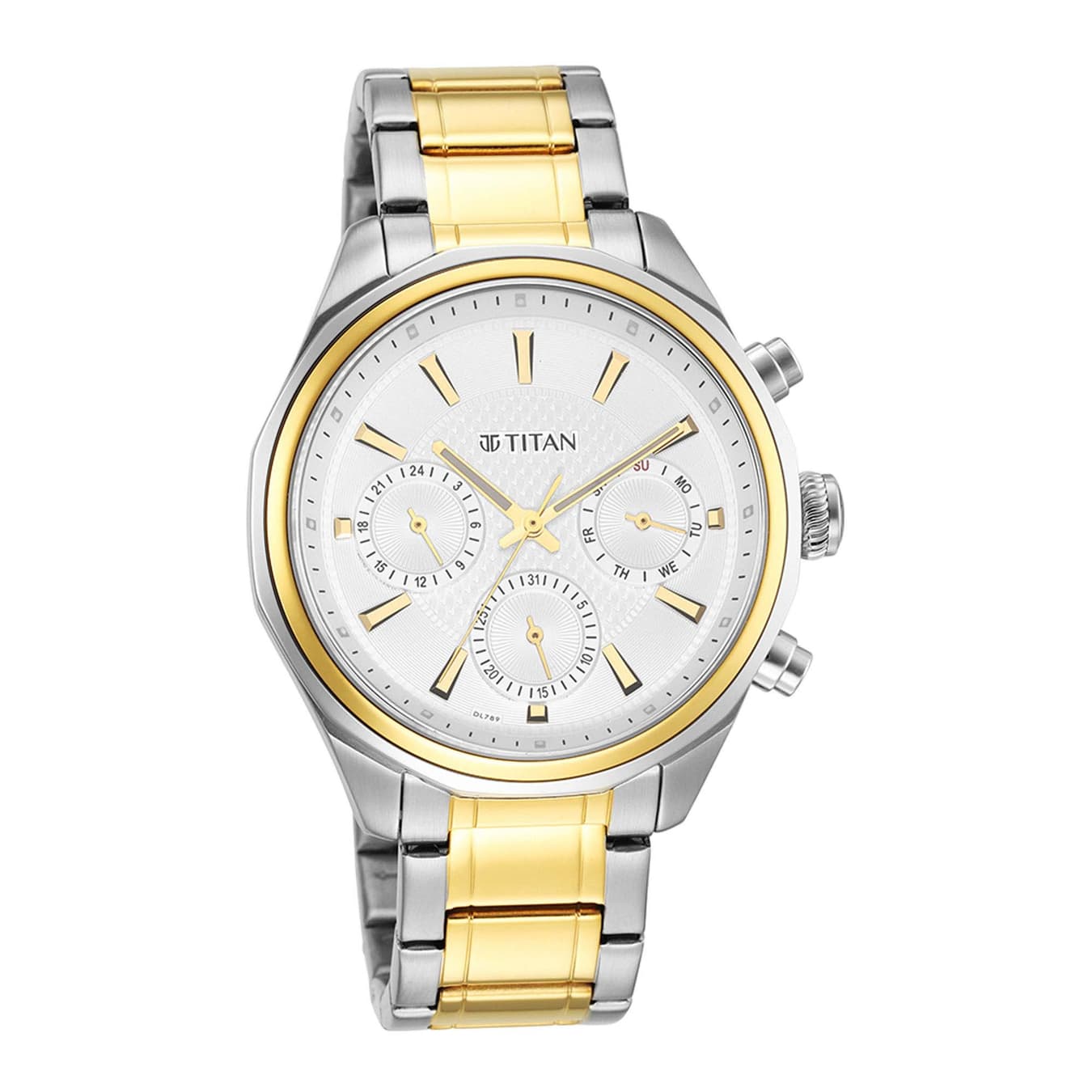 Men's White Casual Chronograph Watch - NU1829BM01