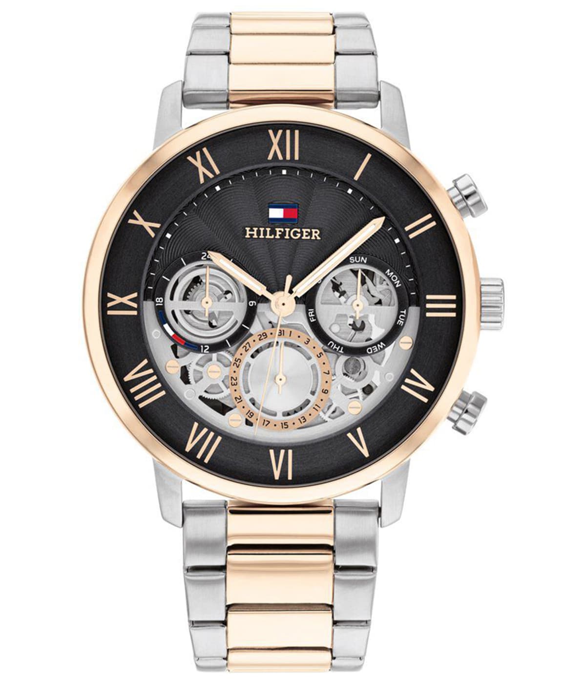 Men's Black Casual Chronograph Watch - NTTH1710570