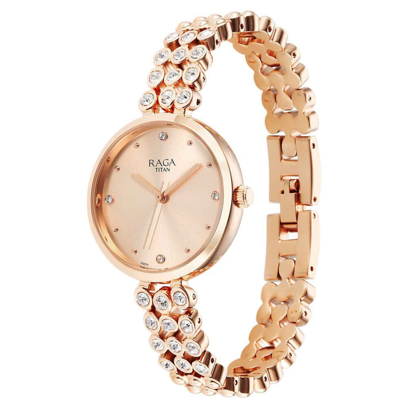 Women's Rose Gold Casual Analog Watch - NU95262WM01