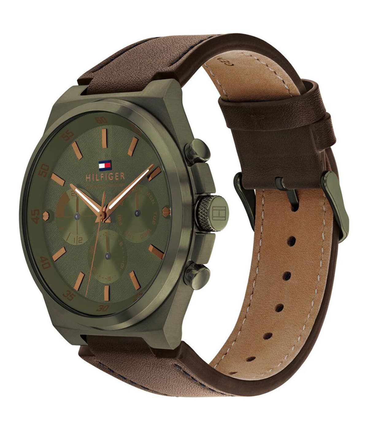 Men's Green Casual Analog Watch - NTTH1792085