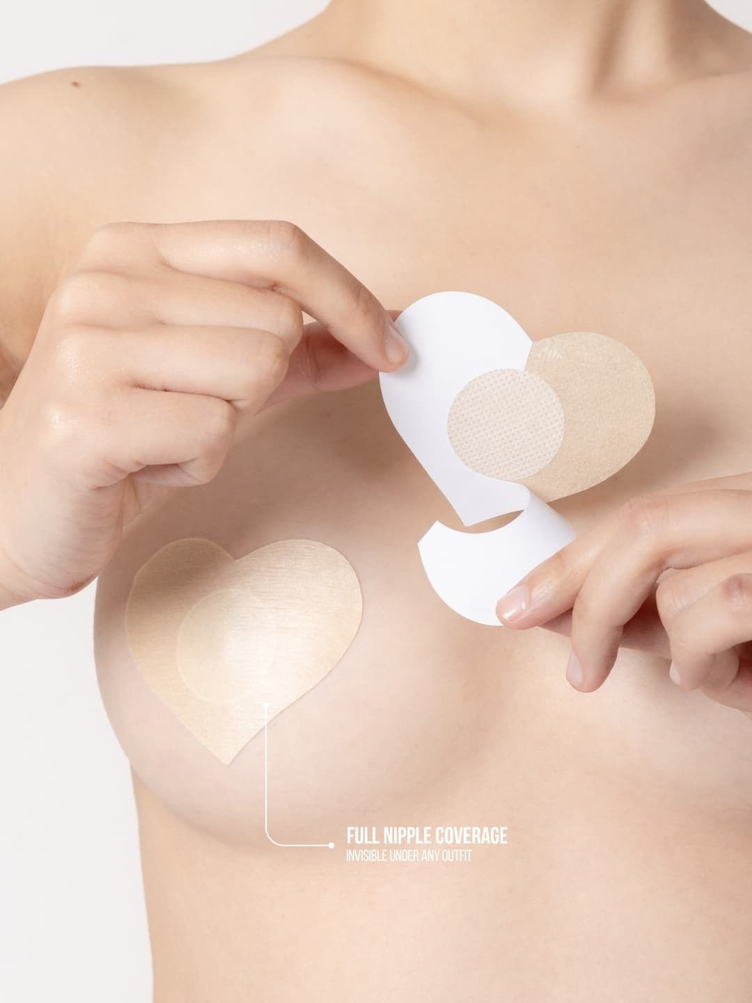 Women's Beige Nipple Pasties