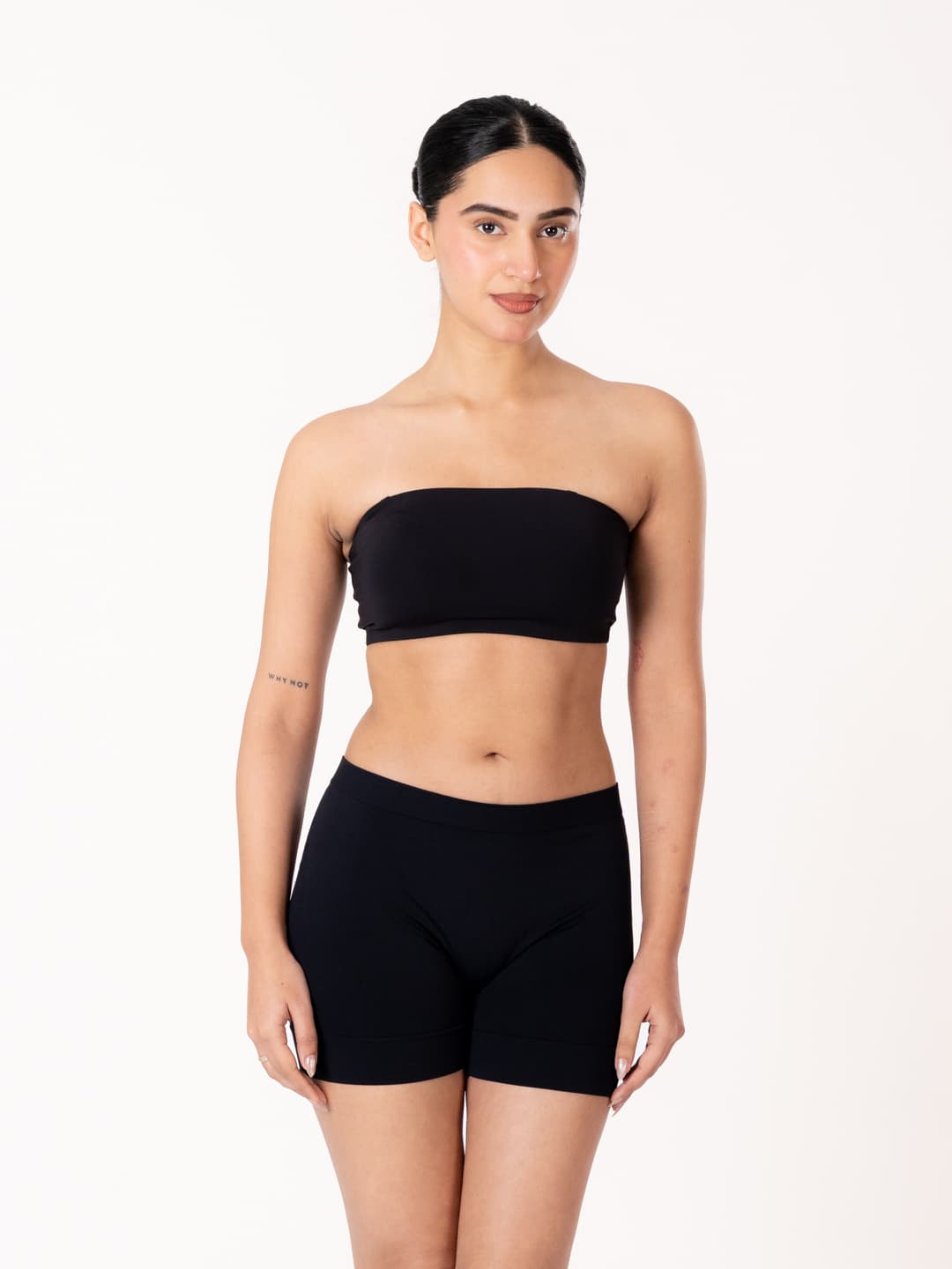 Women's Black Pryme Bandeau Bra