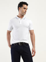 Mens Casual White Tshirt