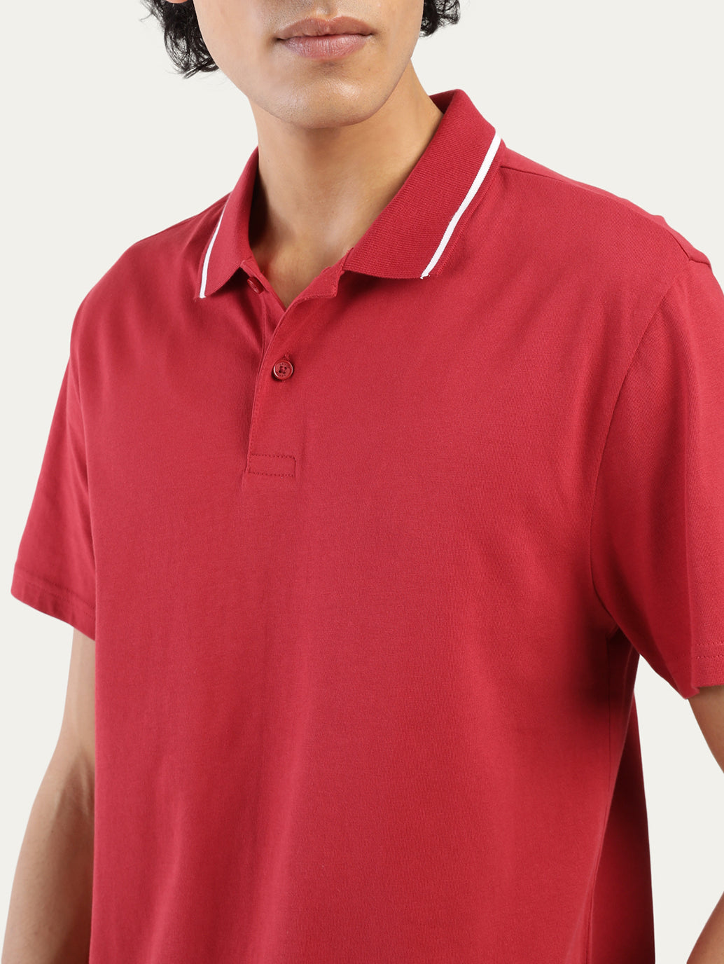 Mens Casual Red Tshirt