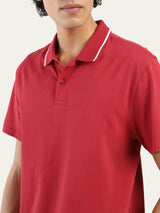 Mens Casual Red Tshirt