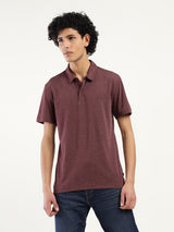 Mens Casual Red Polo Tshirt