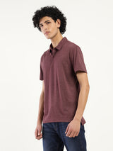 Mens Casual Red Polo Tshirt