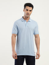Mens Casual Light Blue Polo Tshirt