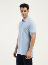 Mens Casual Light Blue Polo Tshirt