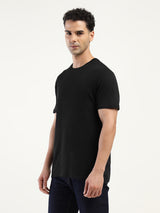 Mens Casual Black Tshirt