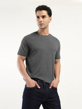 Mens Casual Dark Grey Tshirt