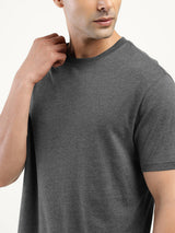 Mens Casual Dark Grey Tshirt