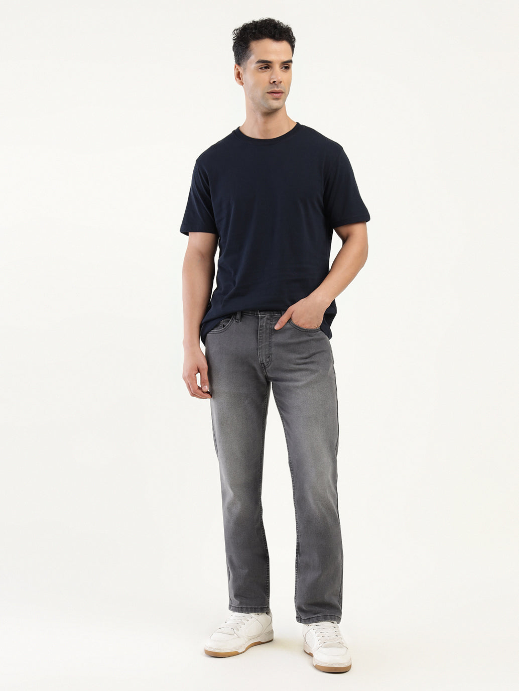 Mens Casual Mid Black Wash 511 Jeans