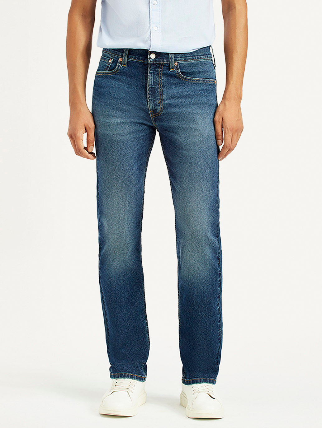 Mens Dark Indigo Slim Fit Jeans