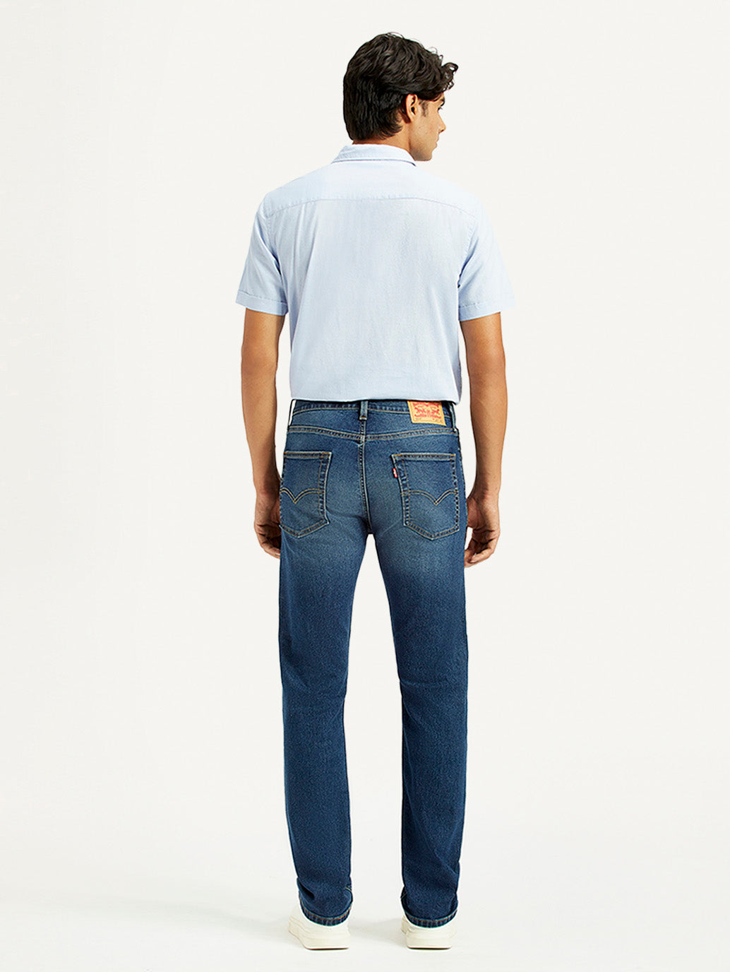 Mens Dark Indigo Slim Fit Jeans