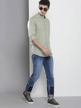 Men's Regular Fit Solid Mid Rise Stretchable Jeans