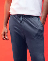 Men's Navy Casual Baggy Fit Solid Jogger