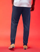 Men's Navy Casual Baggy Fit Solid Jogger