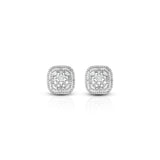 Women's Zirconia Orb Grace Earrings