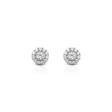Women's Zircon Diana Stud Earrings