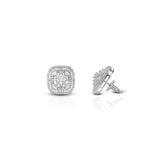 Women's Zirconia Orb Grace Earrings