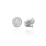 Women's Zirconia Bold Grace Earrings