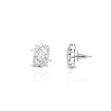 Women's Zirconia Mon Cheri Stud Earrings