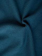 Men's Blue Casual Relaxed Fit Solid Half Sleeves Shirt