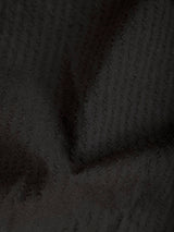 Men's Black Casual Relaxed Fit Solid Full Sleeves Shirt