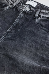 Men's Charcoal Grey Loose Fit Jeans