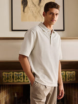 Men's Green Casual Regular Fit Solid Half Sleeves Polo Tshirt