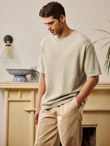 Men's Green Casual Regular Fit Solid Half Sleeves Tshirt