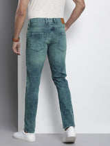 Men's Regular Fit Solid Mid Rise Stretchable Jeans