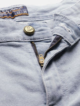 Men's Slim Fit Solid Low Rise Stretchable Jeans