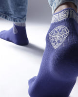 Men's Emb Assorted High Ankle Socks
